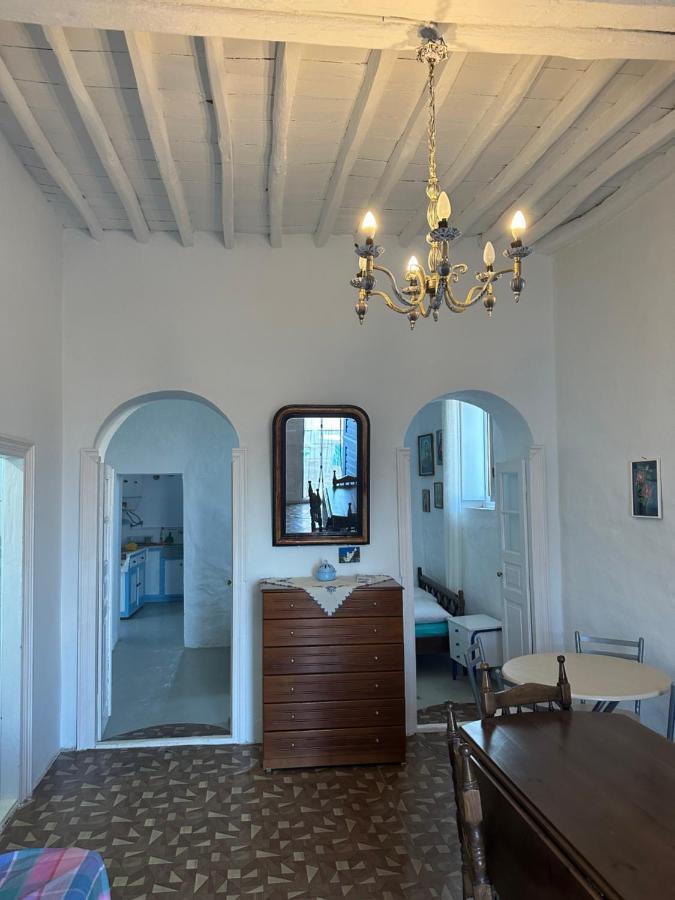 Cycladic House With Amazing View In Potamia Village Dio Choria Extérieur photo